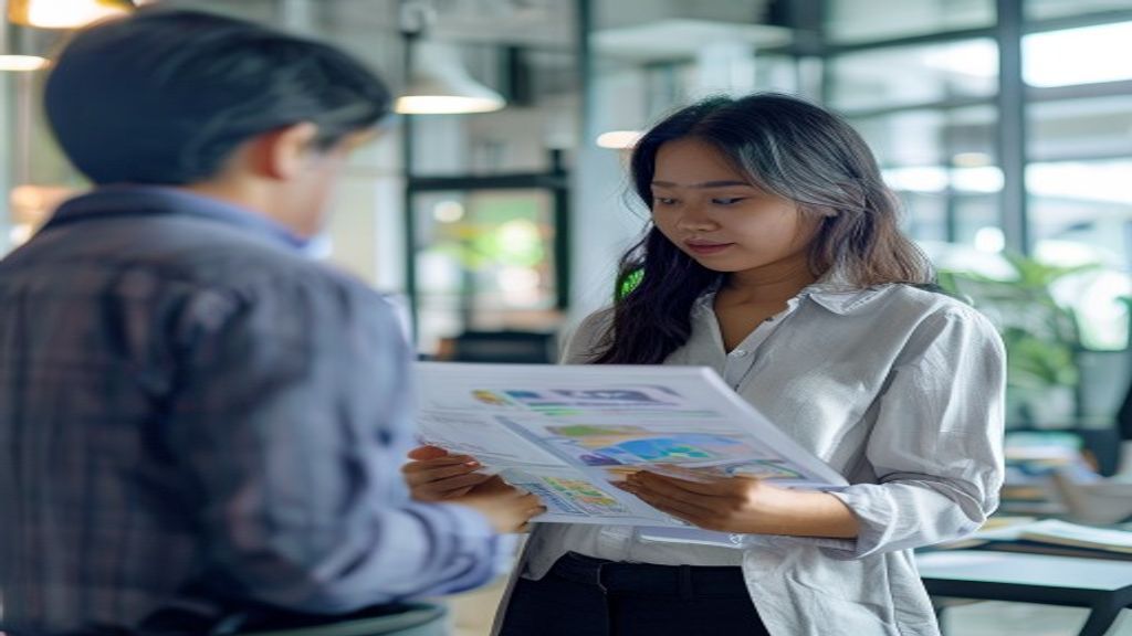 Desain brosur terbaru untuk bisnis